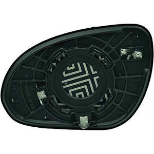 Verre/Glace de rétroviseur extérieur position gauche - Compatible avec Hyundai I30 de 2010 à 2012