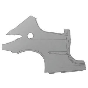 Panneau latéral position arriére gauche - Compatible avec Peugeot 206/206CC de 1998 à 2008