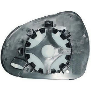 Verre/Glace de rétroviseur extérieur position gauche - Compatible avec Peugeot 207 de 2006 à 2009