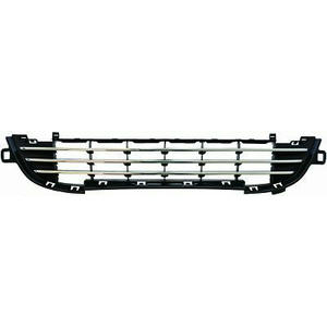 Grille de ventilation de pare-chocs position avant central - Compatible avec Peugeot 207 de 2009 à 2012
