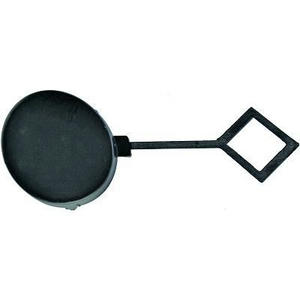 Capuchon de crochet de remorquage position avant - Compatible avec peugeot 208 de 2012 à 2015