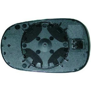 Verre/Glace de rétroviseur extérieur position gauche - Compatible avec renault modus de 2004 à 2007