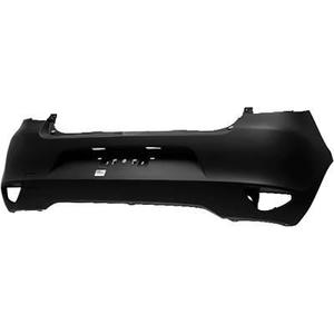Pare-chocs position arrière - Compatible avec Renault Clio de 2009 à 2012