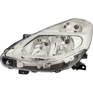 Projecteurs/Phare position gauche - Compatible avec Renault Clio de 2009 à 2012