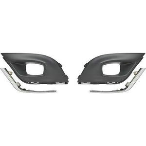 Grille de ventilation de pare-chocs - Compatible avec Renault Clio IV de 2016 à 2019