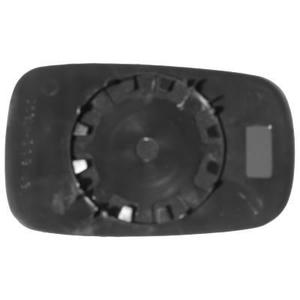 Verre/Glace de rétroviseur extérieur position gauche - Compatible avec Renault Megane de 2006 à 2008
