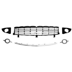 Grille de ventilation de pare-chocs position avant - Compatible avec Renault Scenic de 2006 à 2009