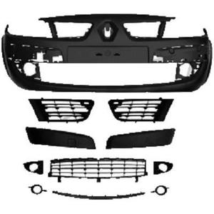 Pare-chocs position avant - Compatible avec Renault Scenic de 2006 à 2009