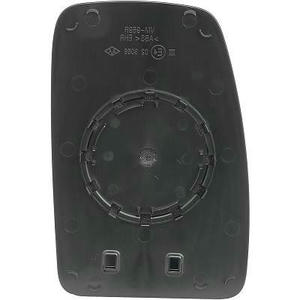 Verre/Glace de rétroviseur extérieur position gauche - Compatible avec Nissan Interstar de 2003 à 2010