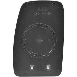 Verre/Glace de rétroviseur extérieur position droit - Compatible avec Nissan Interstar de 2003 à 2010