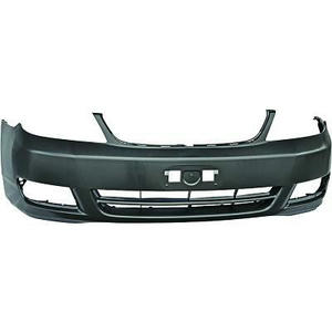 Pare-chocs position avant - Compatible avec Toyota Corolla de 2001 à 2007