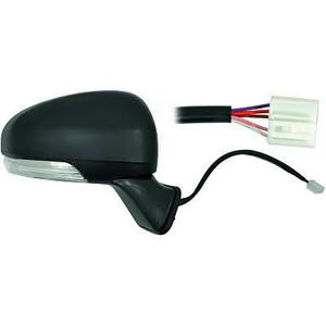 Rétroviseur extérieur position droit - Compatible avec Toyota Prius de 2009 à 2012