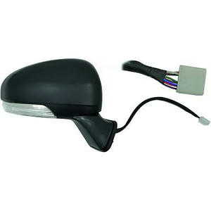 Rétroviseur extérieur position gauche - Compatible avec Toyota Prius de 2009 à 2012