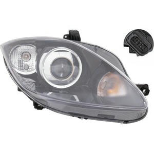 Projecteurs/Phare position droit - Compatible avec Seat Leon de 2005 à 2009
