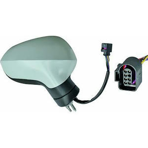 Rétroviseur extérieur position gauche - Compatible avec Seat Leon de 2009 à 2012