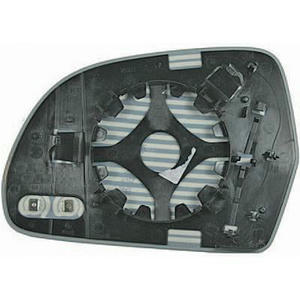 Verre/Glace de rétroviseur extérieur position gauche - Compatible avec skoda octavia de 2008 à 2013