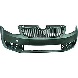 Pare-chocs position avant - Compatible avec Skoda Octavia de 2013 à 2017